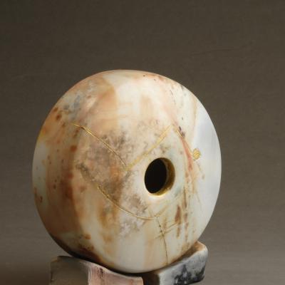 Terre Polie enfumée cuisson pit-fire